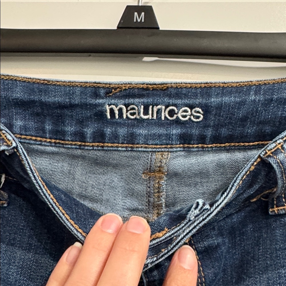 Maurices Dark Blue Skinny Jeans - Picture 2 of 4